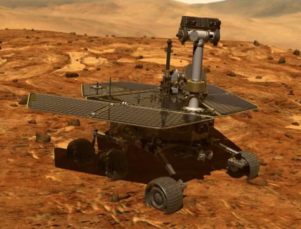 Марсоходът Opportunity отпразнува 12 години на Марс