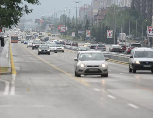 Верижна катастрофа на "Цариградско шосе"
