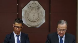 Флорентино Перес скастри Кристиано Роналдо