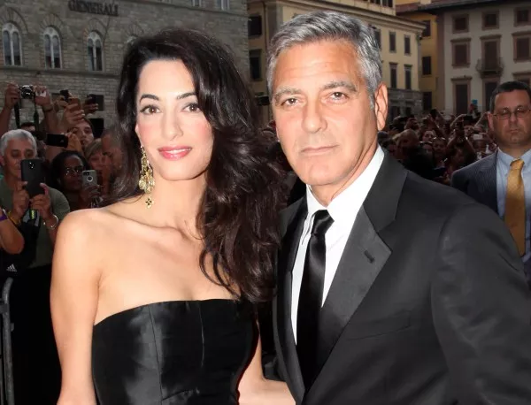 Разкриха кога ще се родят близнаците на Клуни