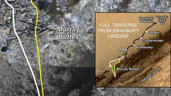 Curiosity достигна основната си цел