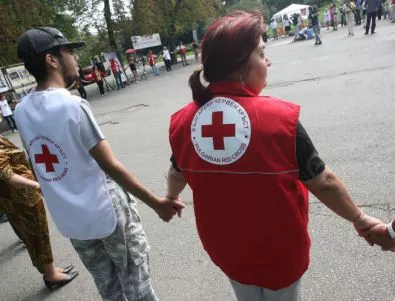 Българският Червен кръст помага на пострадалото население в област Стара Загора