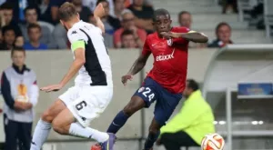 Капитанът на Лил изгоря за 4 седмици