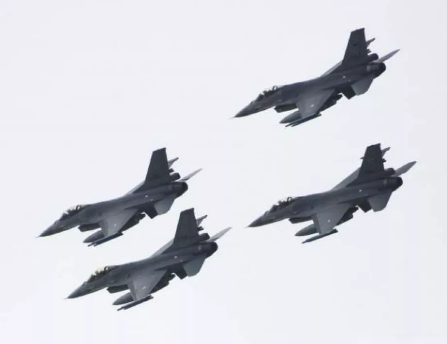 САЩ одобри продажба на ескадрила от десетки F-16 за Тайван