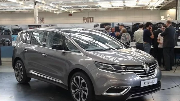 Първи снимки на Renault Espace