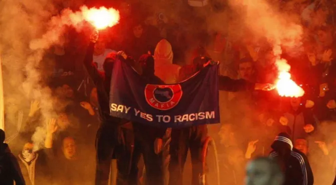 С "Да на расизма" Левски си спечели фенове в Русия