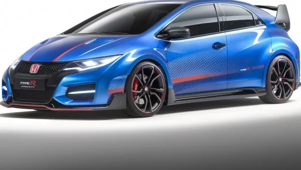 Honda подгрява чрез Civic Type R Concept II