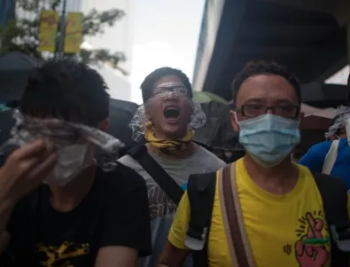 Едномесечни протести в Хонконг