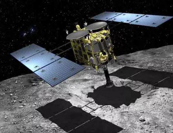 Хаябуса 2 кацна на повърхността на астероида Рюгу