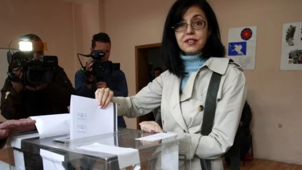 Кунева: Гласувах в парламента да влезат хора, които знаят кое е най-важното за страната
