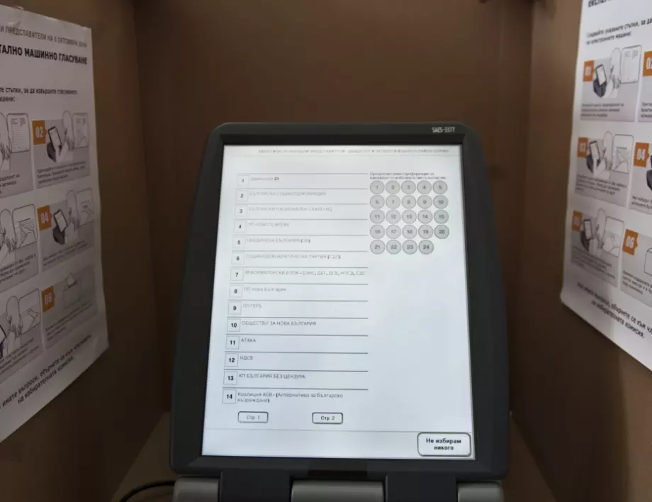 ГЕРБ прокара на първо четене правила за избор на ВНС, машинно гласуване ще има по желание