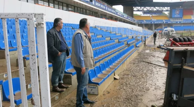 Наводнение остави елитен френски отбор без стадион