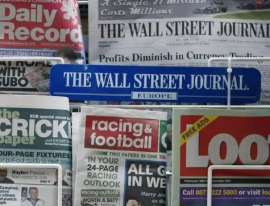 Журналисти от The Wall Street Journal били цензурирани заради Тръмп