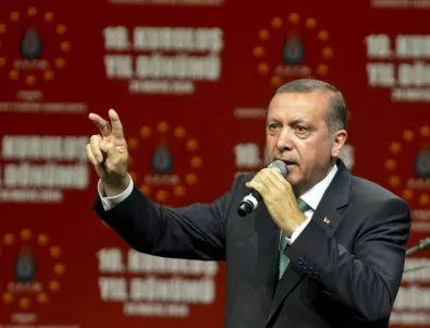 Ердоган нарече протестиращите кюрди 