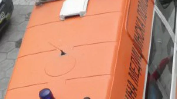 Катастрофира и линейката с тежко ранения от инцидента край София