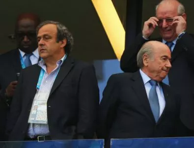 ФИФА показа червен картон на Блатер и Платини