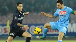 ВИДЕО: Наполи изпусна два гола аванс в луд мач с Интер