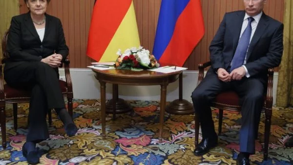 Меркел иска подобряване на отношенията с Русия 