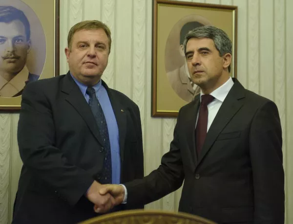 Защо не Радан Кънев за премиер, каза и Каракачанов