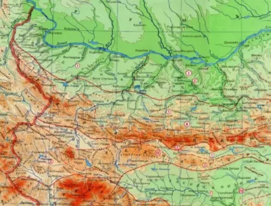 Коя е най-старата карта на България?