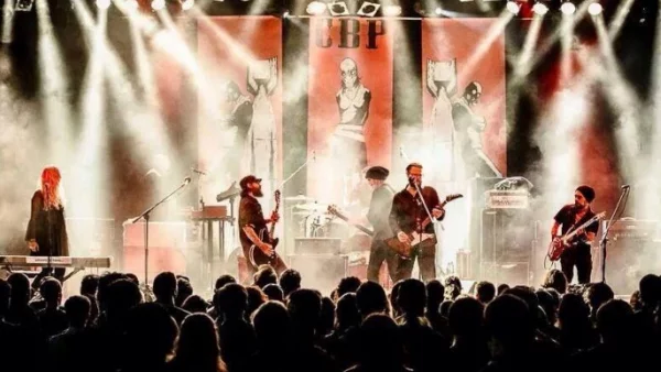 Официален постер за концерта на CRIPPLED BLACK PHOENIX в София