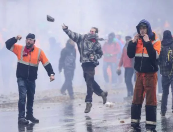 Белгия стачкува