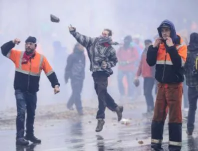 Масова стачка отново блокира Белгия 