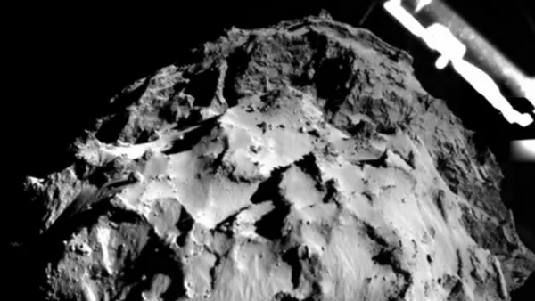 Роботът "Фила" изпрати първи снимки от кометата