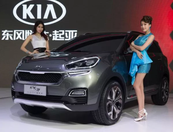 Kia показа "концепцията" KX3 на салона в Гуанджоу