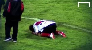 Заби невероятен победен гол и се разплака (ВИДЕО)