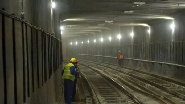 Започва работата по новия лъч на метрото, вижте къде в центъра ще има задръствания