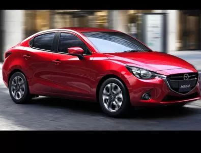 Това е новата Mazda2 и под формата на седан