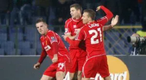 Страховит Ливърпул напомни, че може да е фактор (ВИДЕО) 