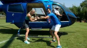 Попитаха Григор защо Бушар гледа мача му