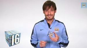 Давид Силва нареди кубчето на Рубик за секунди (ВИДЕО)