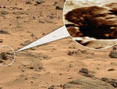 На Марс откриха камък като Обама