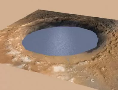 Curiosity доказа, че ходи по дъното на марсианско езеро
