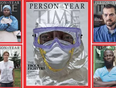 Борецът срещу ебола – човек на годината на Time