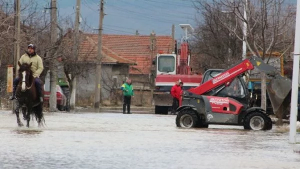 Тунджа заля 40 къщи в село Горна Махала