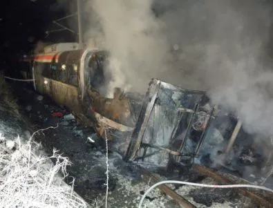 БДЖ награждава машиниста на изгорелия край Мурсалево влак