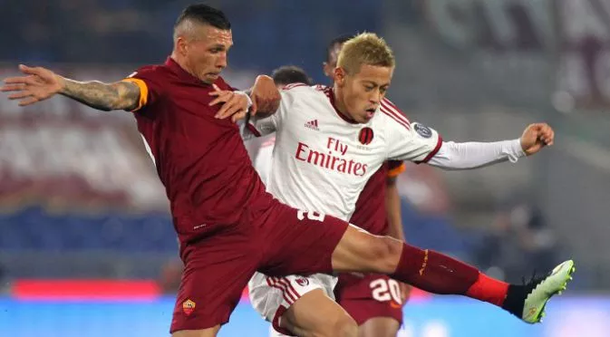 Рома и Милан поделиха точките в непривлекателен мач