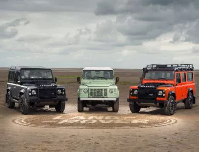 Land Rover отдава почит на Defender с три специални версии