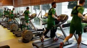 Порой натика Лудогорец във фитнеса