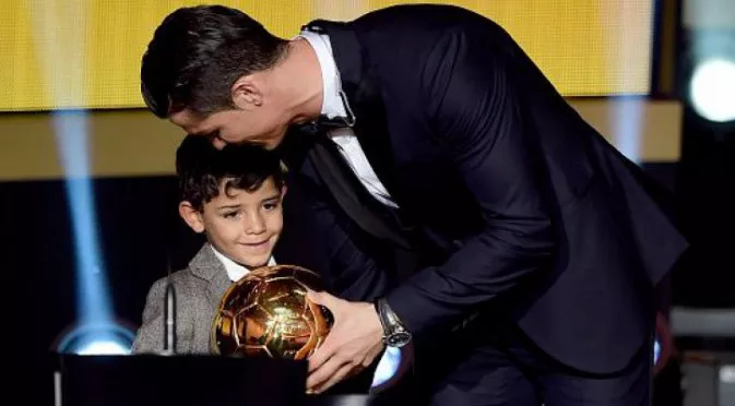 Синът на Роналдо вкара победен гол за доста странен отбор