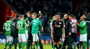 Страхотна драма остави Вердер в елита на Германия