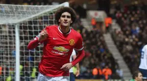 ВИДЕО: Фелайни едва не повали Моуриньо