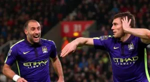 Интер пожела играч на Сити, скаути са го наблюдавали на "Камп Ноу"