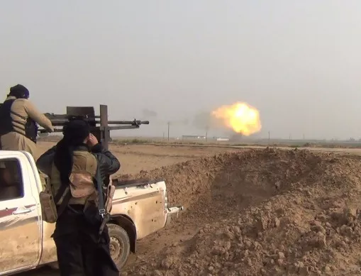 Ирак бомбардира цели на "Ислямска държава" в Сирия