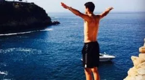 ВИДЕО: Григор Димитров се хвърли от скала в Мексико