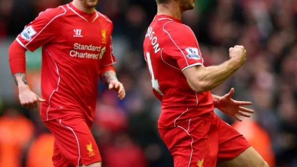 Ливърпул спря Манчестър Сити благодарение на далекобойна стрелба